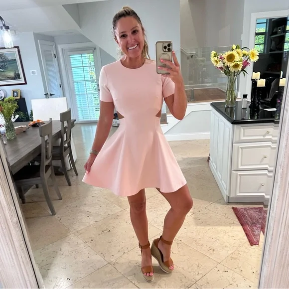 Elizabeth and James Leonie Dress in Cherry Blossom (light pink) EUC sz 4 - Picture 16 of 16